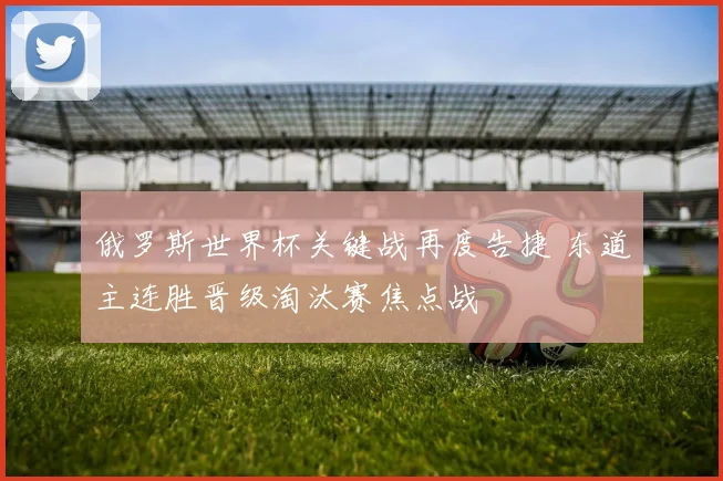 俄罗斯世界杯关键战再度告捷 东道主连胜晋级淘汰赛焦点战